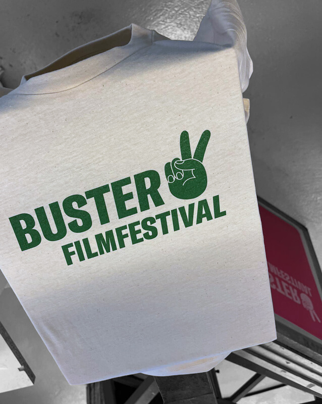 Buster festival merch
