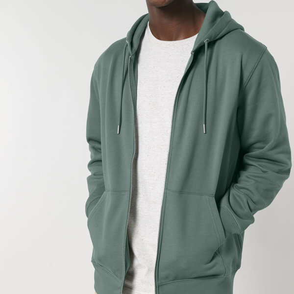 cultivator ziphoodie med tryk